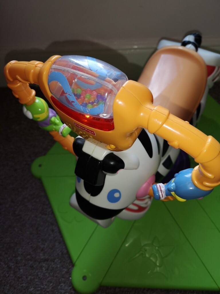 fisher price zebra bouncer